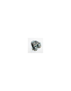 Sujeta cables recto galvanizado din 741