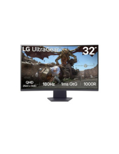 Monitor led lg curvo 32gs60qc 31.5 pulgadas