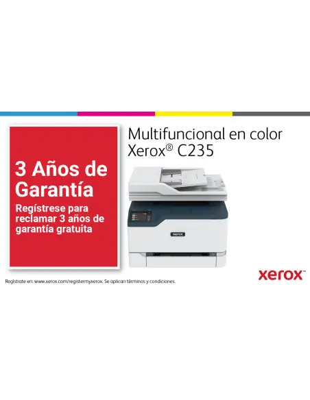Multifuncion xerox laser color usb wifi