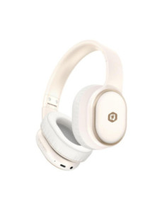 Auriculares qcharx pulse bluetooth beige