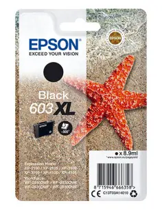 Cartucho tinta epson c13t03a14010 singlepack negro
