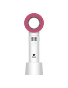 Ventilador portatil thulos th - mfn - 03 blanco rosa
