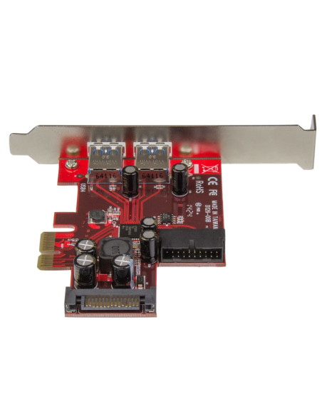 Tarjeta adaptador pci express startech pexusb3s2ei