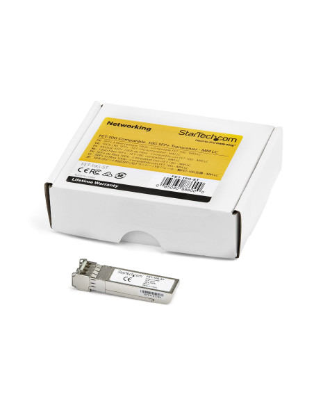 Modulo transceptor sfp+ startech fet - 10g - st