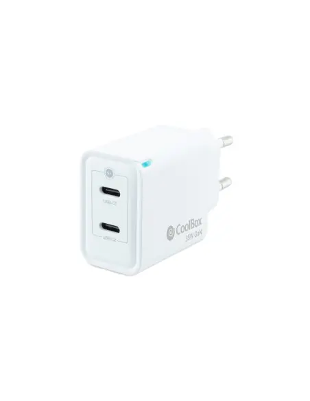 Cargador usb pared coolbox 35w 2