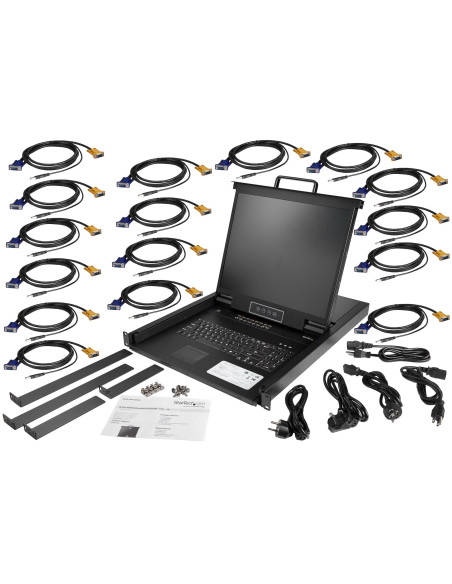 Consola kvm 16 puertos startech for