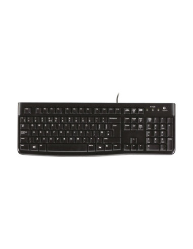 Teclado logitech k120 usb negro oem