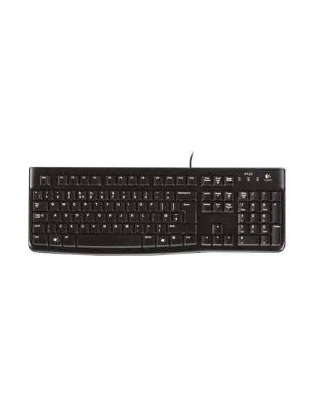 Teclado logitech k120 usb negro oem