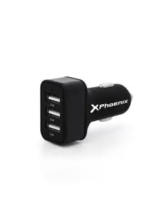 Cargador universal phoenix phcarcharger3usb coche mechero