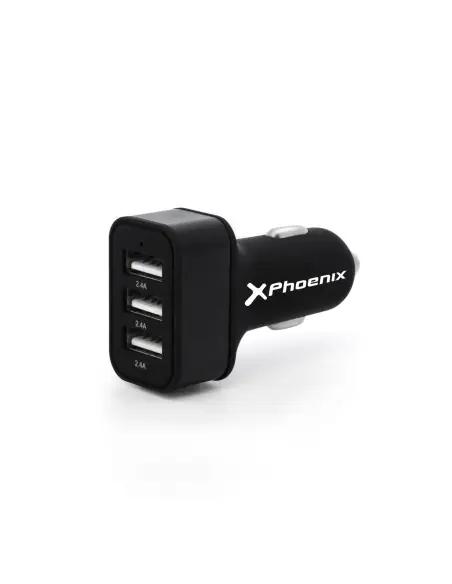 Cargador universal phoenix phcarcharger3usb coche mechero