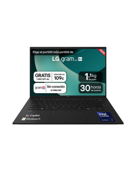 Portatil lg 14z90t - g u7 - 255h 32gb ssd