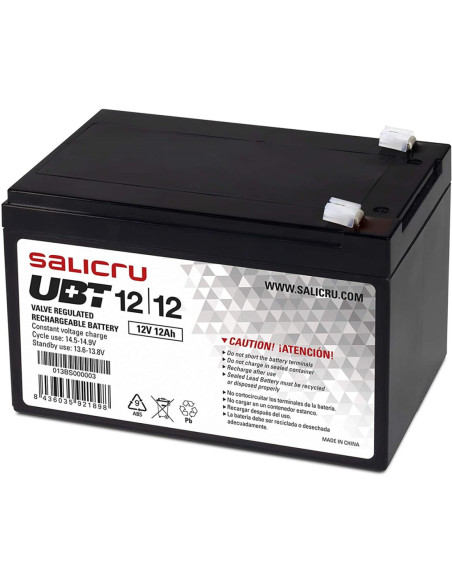 Bateria agm salicru compatible sais 12ah