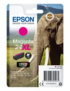 Cartucho tinta epson t243340 magenta xl