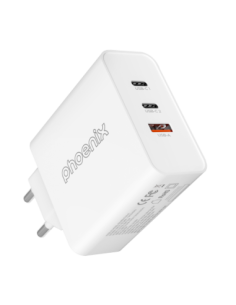 Cargador tipo c 65w gan phoenix