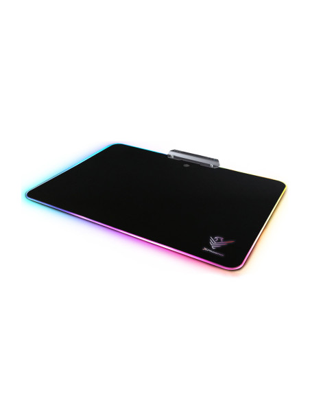 Alfombrilla gaming factor - xpad rgb negra