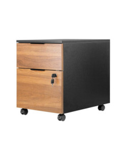 Cajonera phoenix artisan combinación negro y