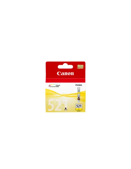 Cartucho tinta canon cli 521 amarillo