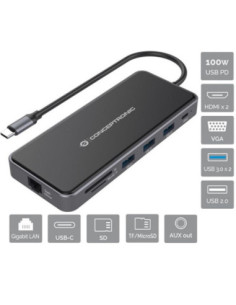 Adaptador conceptronic usb tipo c a