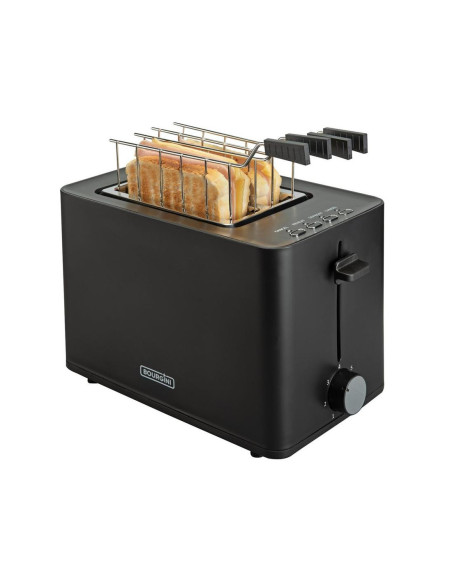Tostadora bourgini con accesorios sandwich color