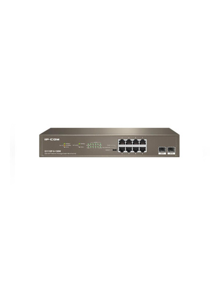 Switch ip - com g1110p - 8 - 150w 10 puertos