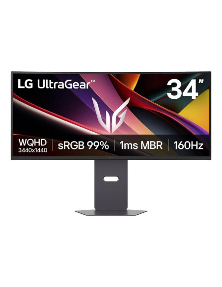 Monitor curvo gaming lg 34g600a - b 34 pulgadas