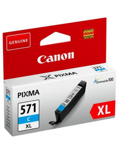 Cartucho tinta canon cli - 571c xl cian