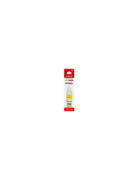 Botella tinta canon gi - 590y amarillo 70ml