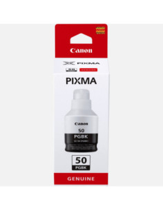 Botella tinta canon gi - 50pgbk negro 135ml