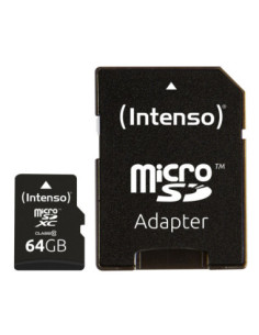 Tarjeta memoria micro sd intenso 64gb