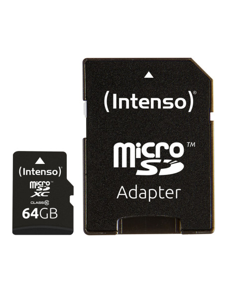 Tarjeta memoria micro sd intenso 64gb