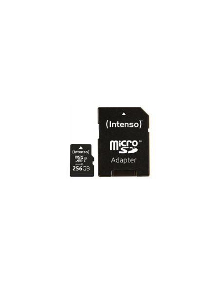 Tarjeta memoria micro sd intenso 256gb