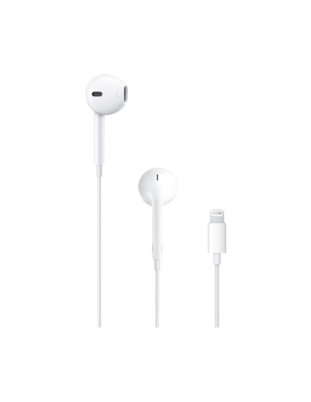 Auriculares apple earpods lightning blanco
