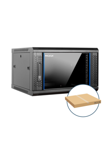 Armario rack mural 19 pulgadas phasak pro