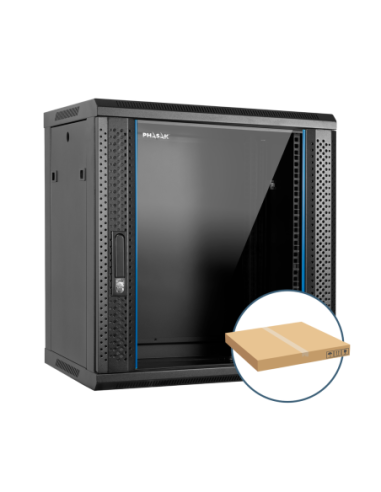 Armario rack mural 19 pulgadas phasak pro