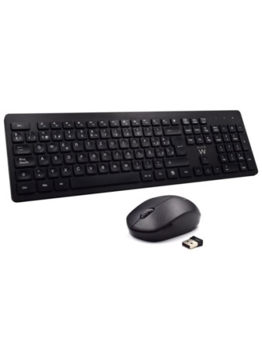 Teclado inalambrico multimedia ewent ew3256 +