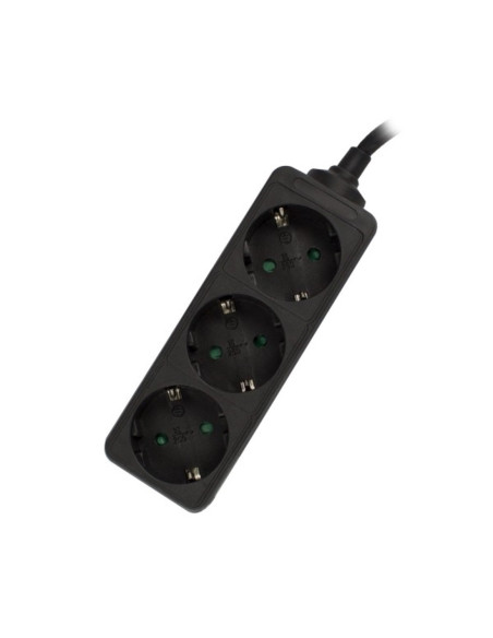 Regleta ewent 3 tomas shucko y