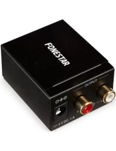 Convertidor audio fonestar fo - 37da audio digital
