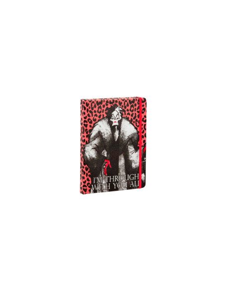 Libreta disney villanos cruella vil