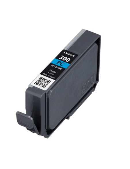 Cartucho canon pfi - 300 pc cian foto