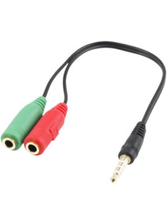 Cable adaptador audio ewent jack 3.5mm