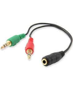Cable adaptador audio ewent jack 3.5mm