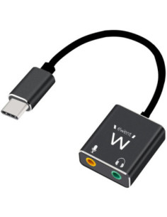 Cable adaptador audio ewent usb tipo