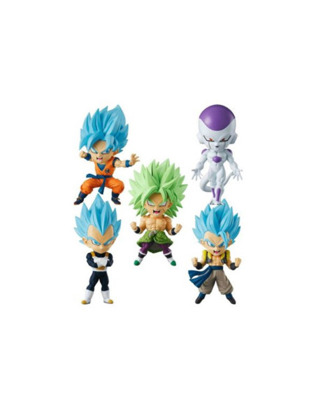 Set figuras bandai chibi masters dragon