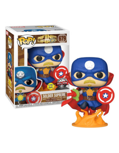 Funko pop marvel infinity warps soldado