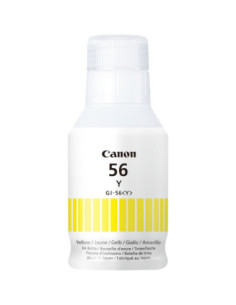 Botella tinta canon gi - 56y amarillo 135ml