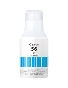 Botella tinta canon gi - 56c cian 135ml