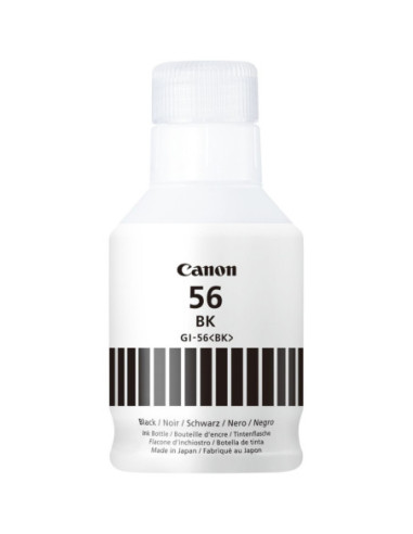 Botella tinta canon gi - 56bk 170ml 6000