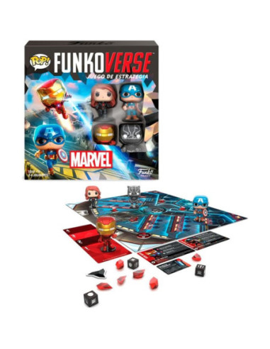 Juego mesa funkoverse marvel edicion 100