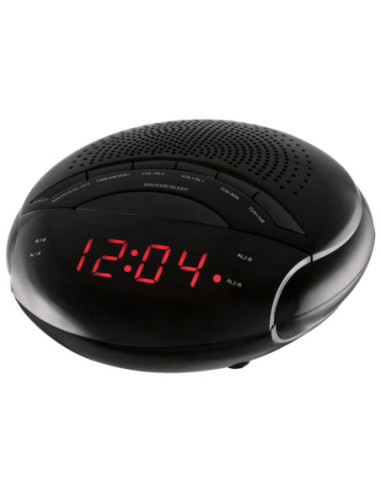 Radio reloj despertador nevir nvr - 335dd negro