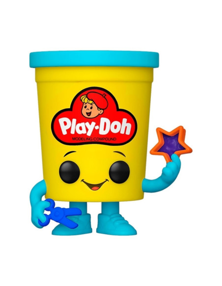 Funko pop iconos play doh contenedor